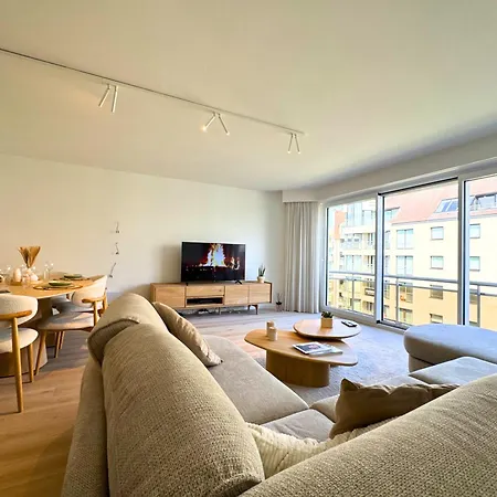 Lejlighed Le Saint-jacques - Sejour Premium Sur La Lippenslaan - 5min - Ideal Couples&amis - Balcon Vue Laterale - Garage Prive Gratuit *