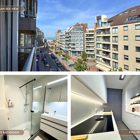 Le Saint-jacques - Sejour Premium Sur La Lippenslaan - 5min - Ideal Couples&amis - Balcon Vue Laterale - Garage Prive Gratuit Knokke-Heist