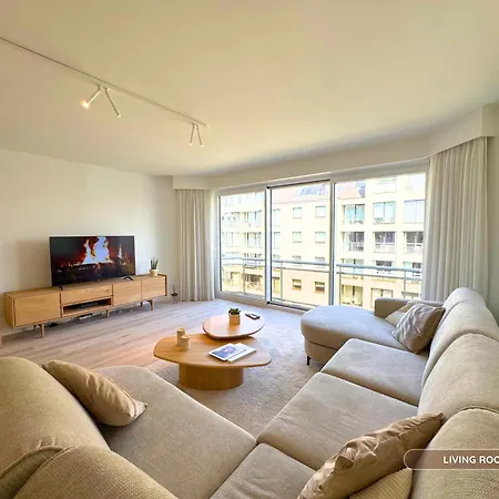 Le Saint-jacques - Sejour Premium Sur La Lippenslaan - 5min - Ideal Couples&amis - Balcon Vue Laterale - Garage Prive Gratuit Lejlighed