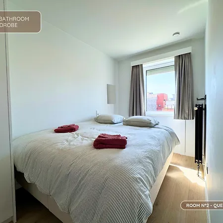 Lejlighed Le Saint-jacques - Sejour Premium Sur La Lippenslaan - 5min - Ideal Couples&amis - Balcon Vue Laterale - Garage Prive Gratuit *