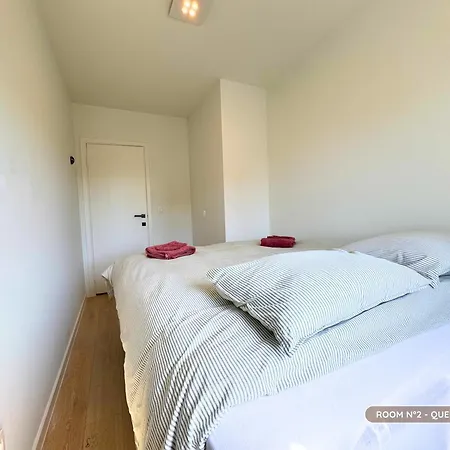 Le Saint-jacques - Sejour Premium Sur La Lippenslaan - 5min - Ideal Couples&amis - Balcon Vue Laterale - Garage Prive Gratuit Lejlighed *