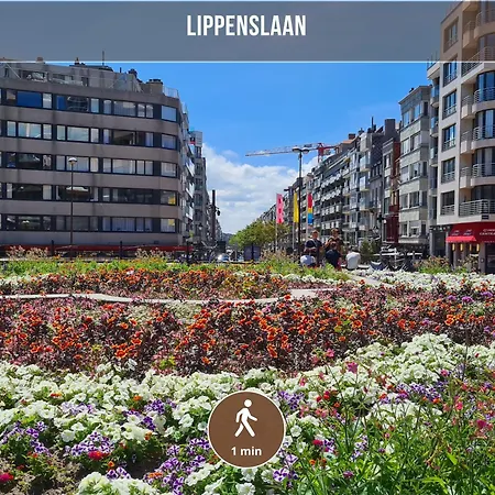 Le Saint-jacques - Sejour Premium Sur La Lippenslaan - 5min - Ideal Couples&amis - Balcon Vue Laterale - Garage Prive Gratuit Knokke-Heist