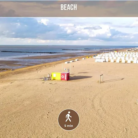 Le Saint-jacques - Sejour Premium Sur La Lippenslaan - 5min - Ideal Couples&amis - Balcon Vue Laterale - Garage Prive Gratuit Knokke-Heist